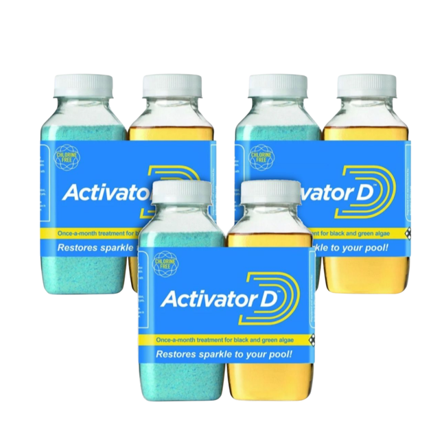 Aqua Max Activator D - 3 Pack | Monthly Pool Treatment