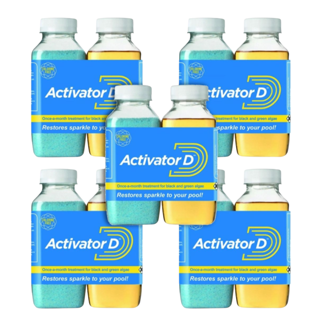 Aqua Max Activator D - 5 Pack | Monthly Pool Treatment