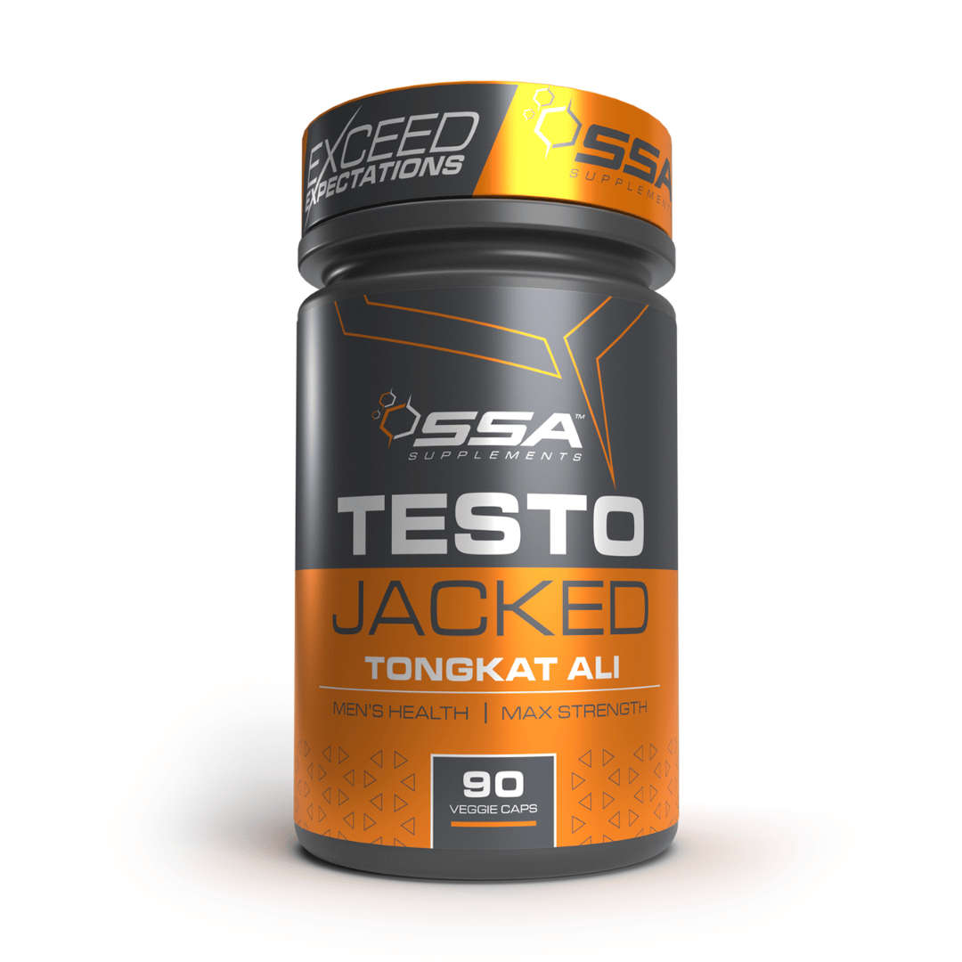 SSA Supplements Testo Jacked Tongkat Ali (90 Veggie Caps)