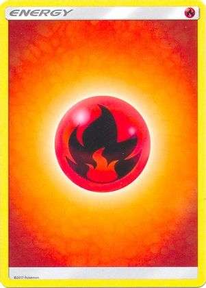 Pokemon - Fire Energy (2017 Unnumbered) - SM Base Set