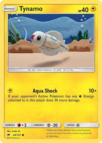 Pokemon - Tynamo - SM - Burning Shadows