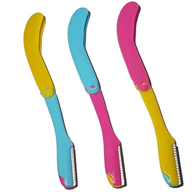Foldable Eyebrow Razor - 3 Pack
