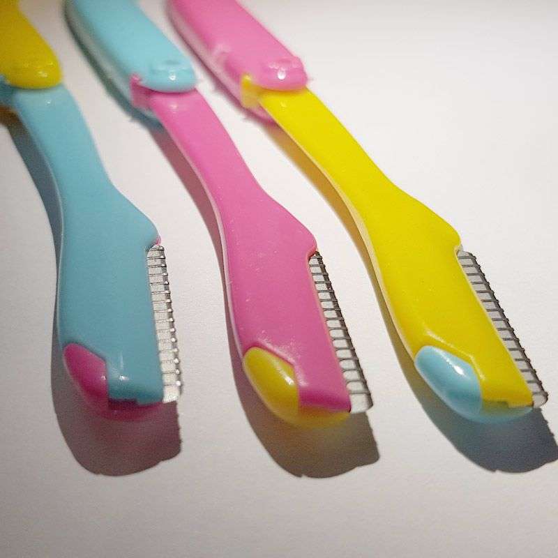 Foldable Eyebrow Razor - 3 Pack