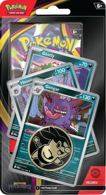 Pokemon Pitch Black Premium Checklane Blister [Gengar Line]
