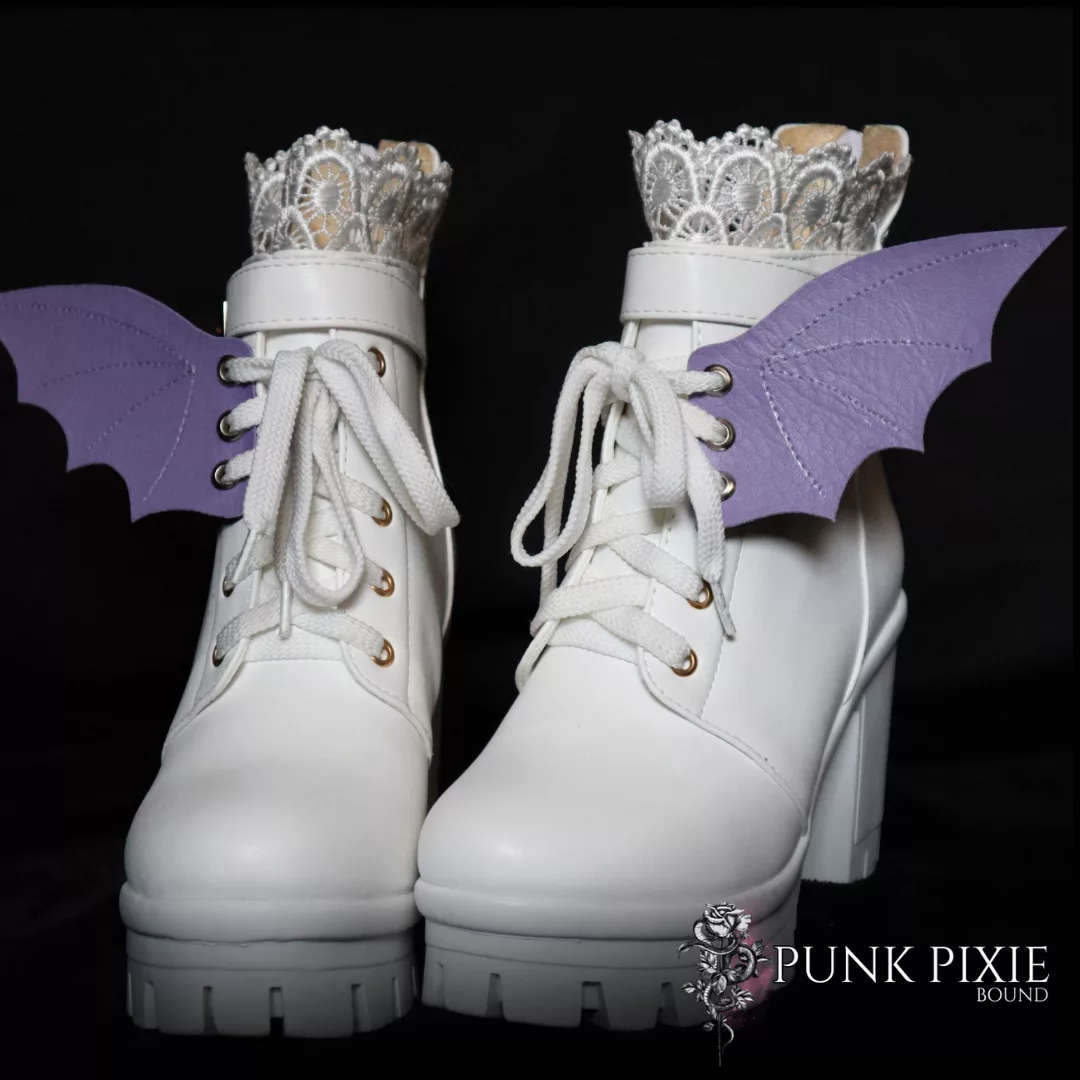 Bat attack shoe wings | Purple