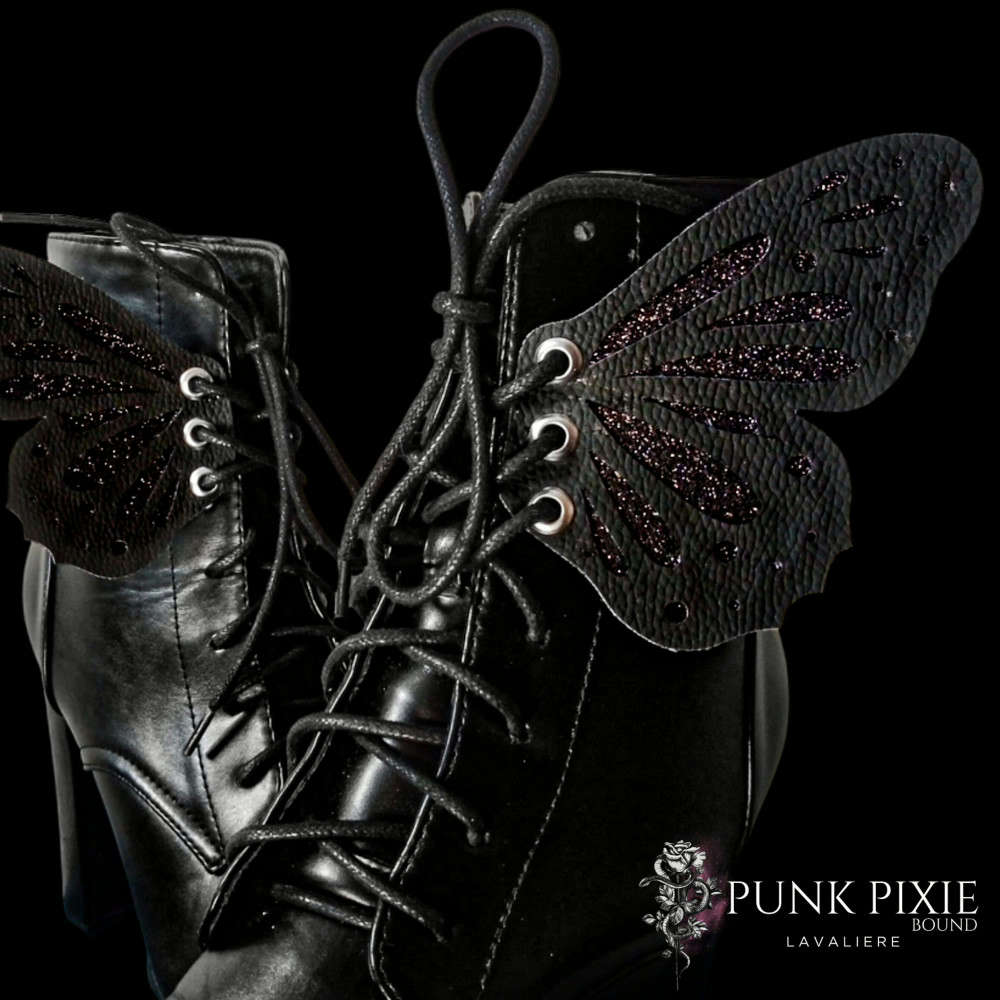 Butterfly Shoe Wings | Black