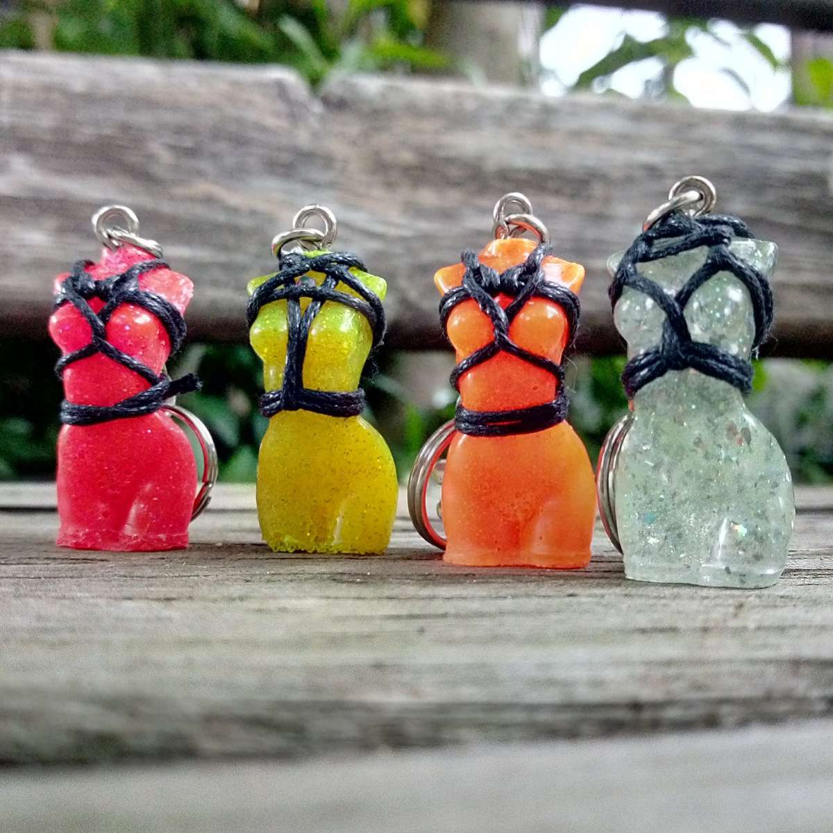 Mini goddess key chain