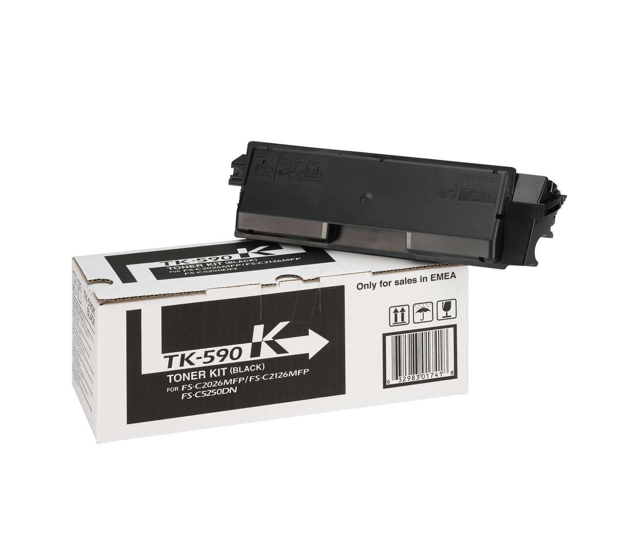 Kyocera TK 590 Premium Black Compatible Toner