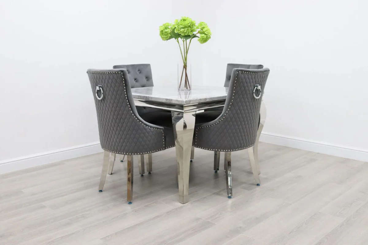 QandAHome-Chelsea 4 Seater Dining Set