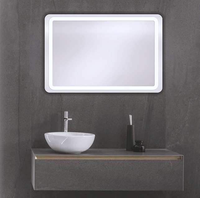 QandAHome-Led Bathroom Mirror 600x900