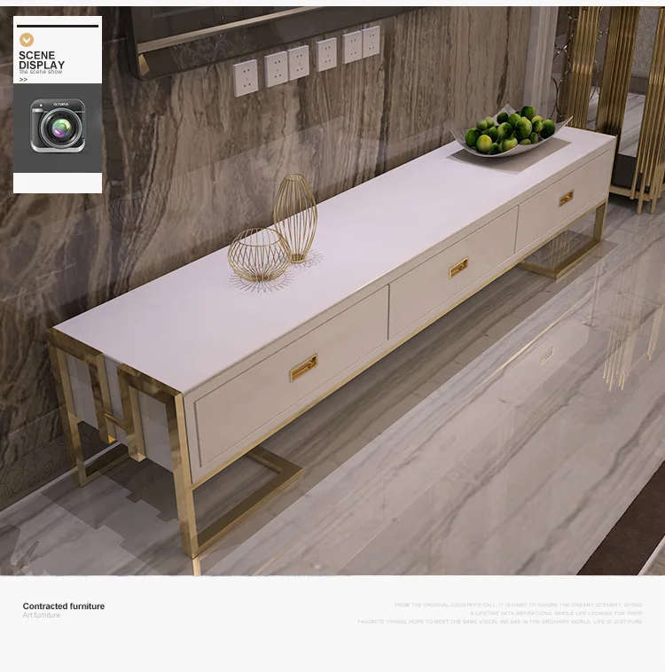 QandAHome-White Rectangular Living Room Set