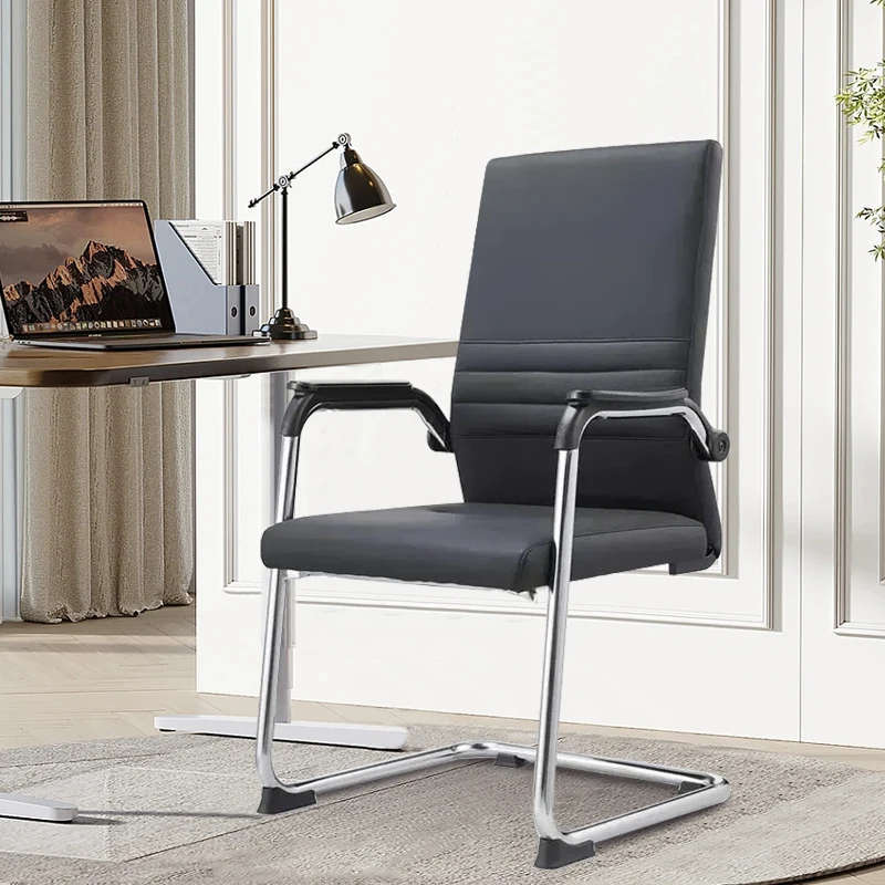--Leatherette Visitor Chair