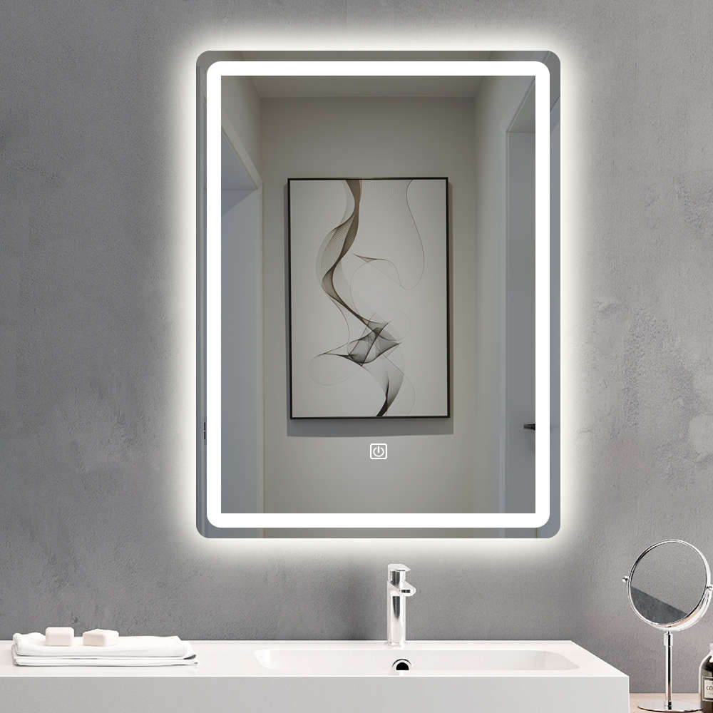 QandAHome-Led Bathroom Mirror 600x900