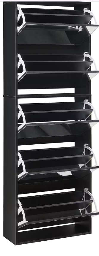 QandAHome-Mirage 5-Tier Shoe Rack