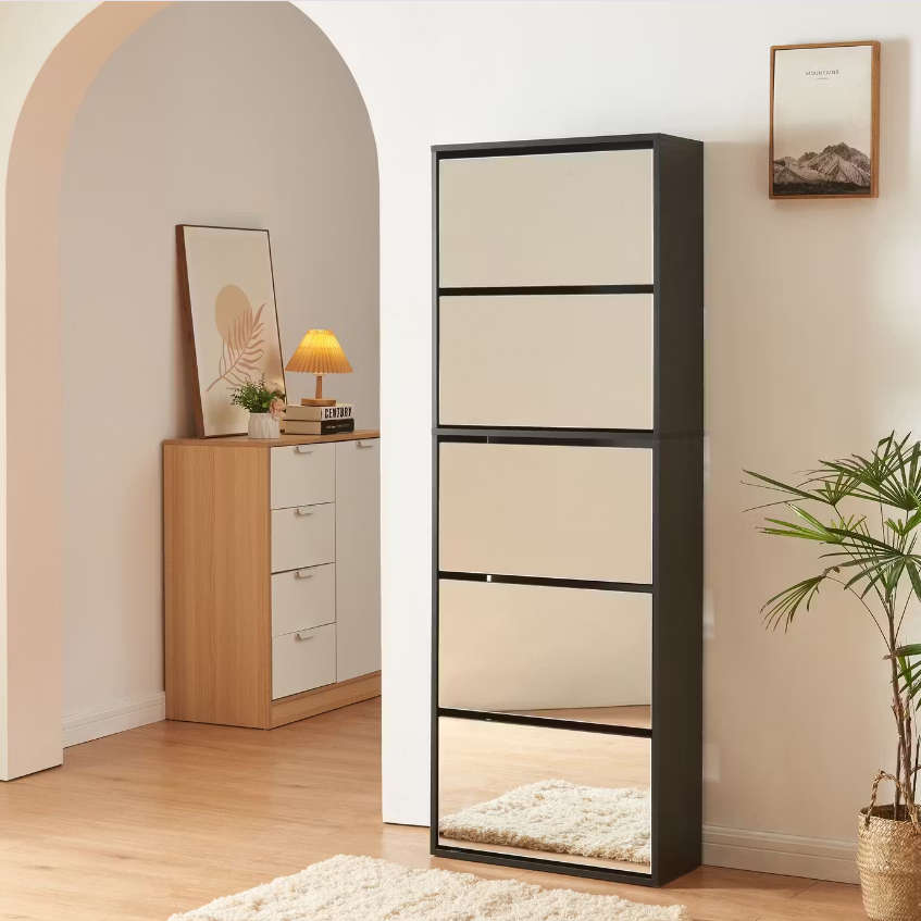 QandAHome-Mirage 5-Tier Shoe Rack