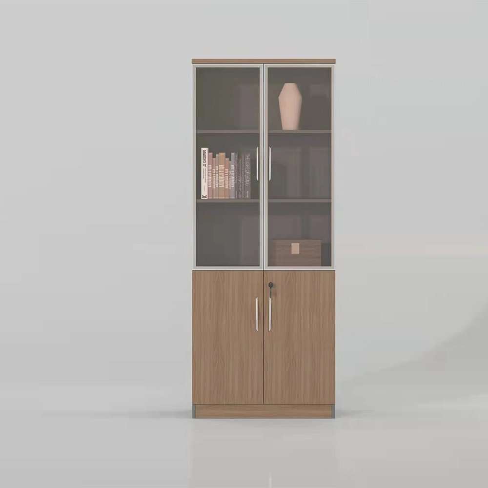 QandAHome-Genny 2-Door Office Cabinet