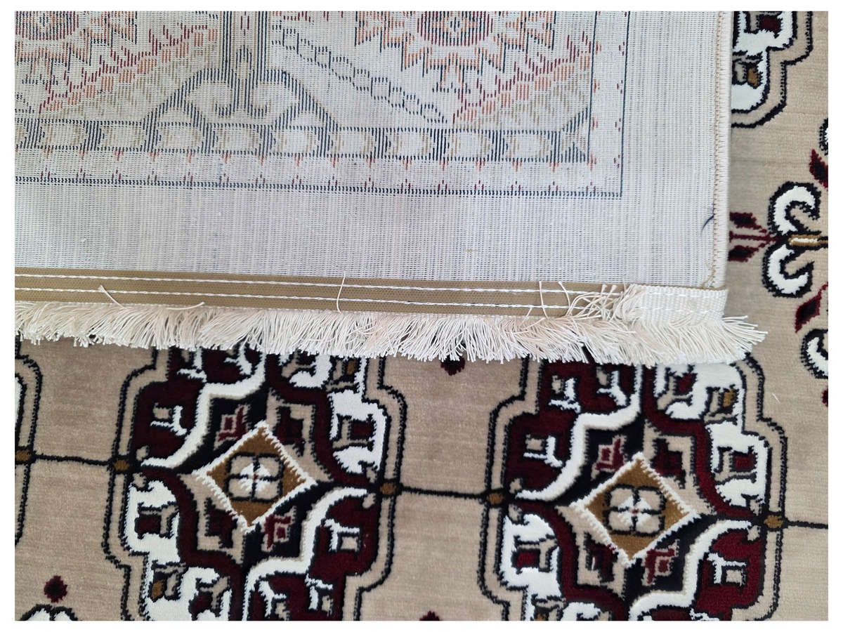 Beautiful Bukhara Design Machine Made Carpet 400 x 300 CM (4x3m)