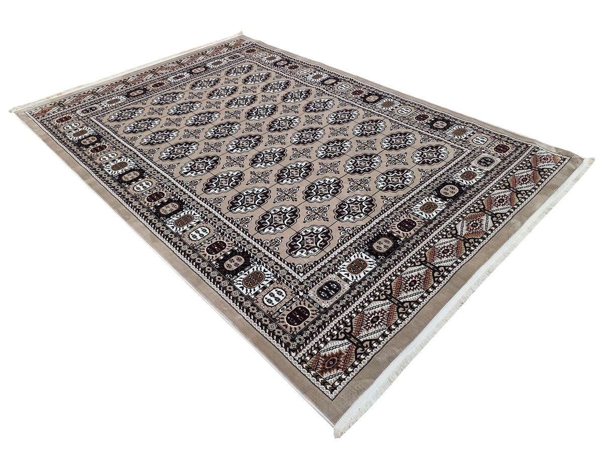 Beautiful Bukhara Design Machine Made Carpet 400 x 300 CM (4x3m)