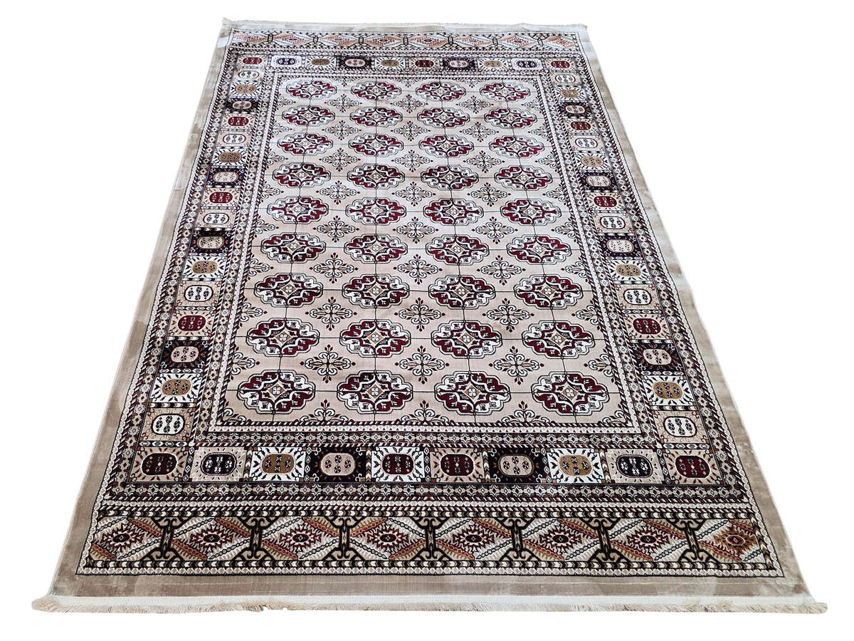 Beautiful Bukhara Design Machine Made Carpet 400 x 300 CM (4x3m)