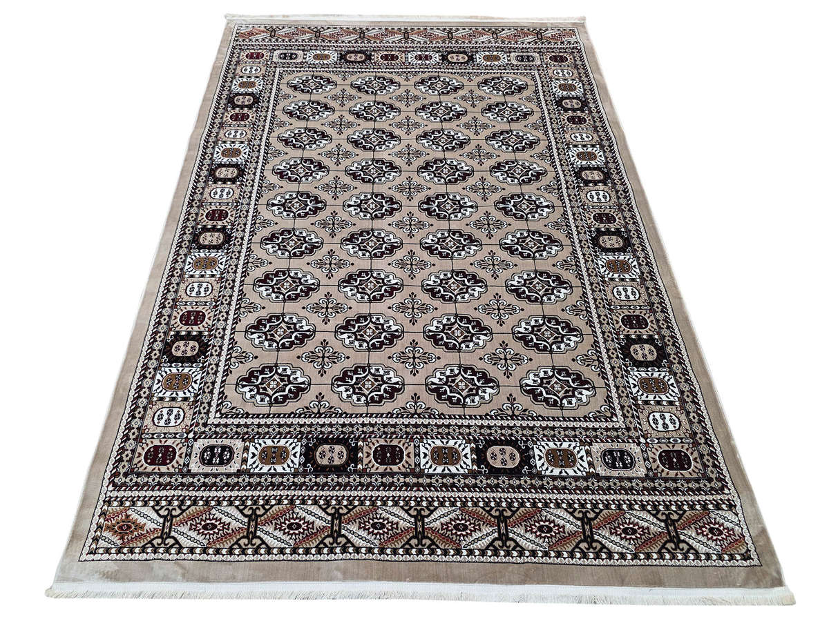 Beautiful Bukhara Design Machine Made Carpet 400 x 300 CM (4x3m)