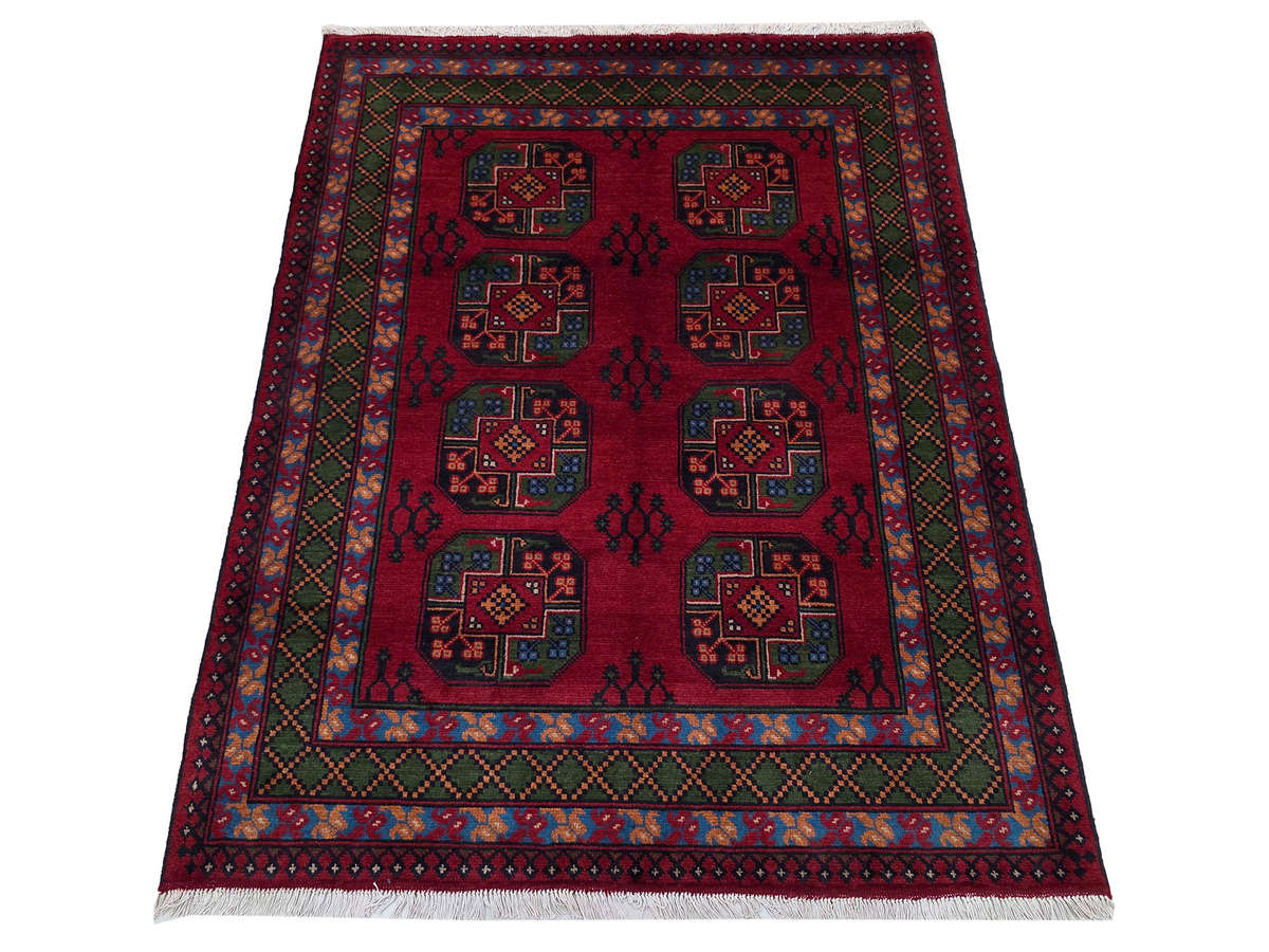 Beautiful Afghan Kunduz Handmade Carpet 198 x 154 CM