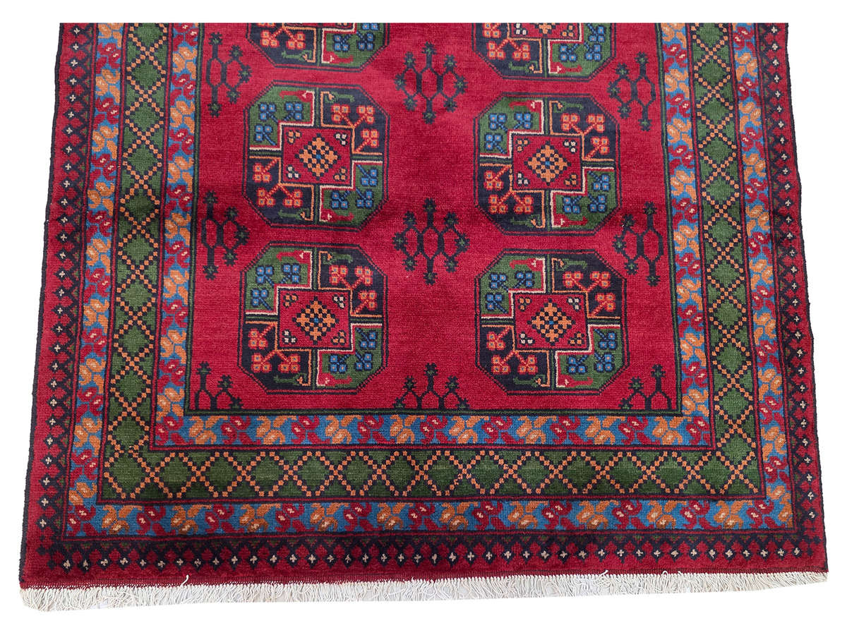 Beautiful Afghan Kunduz Handmade Carpet 198 x 154 CM