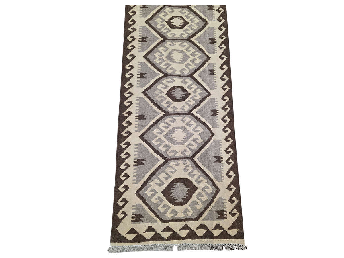 5 Meter Handwoven Natural Kilim 480 x 80 CM