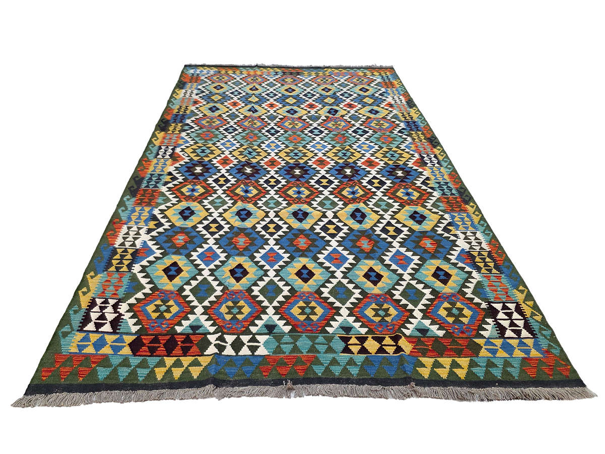 Beautiful Afghan Handwoven Kilim 306 x 207 CM