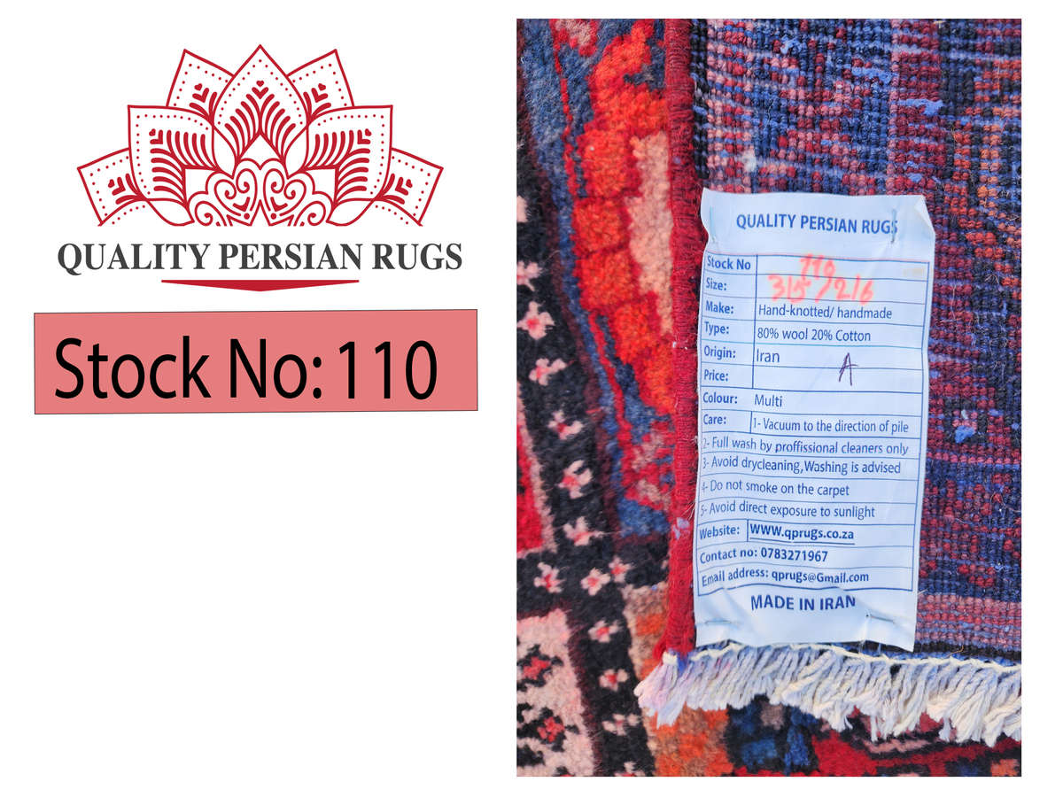 Stunning Pre-loved Bakhtiar Persian Carpet 315 x 216 cm  Thick Wool Handmade Rug