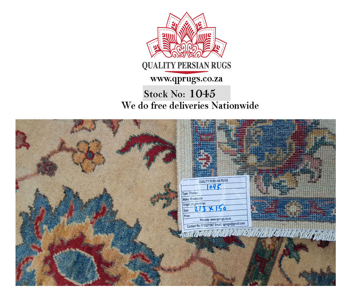 Beautiful Afghan Choubi Carpet 213 x 150  cm