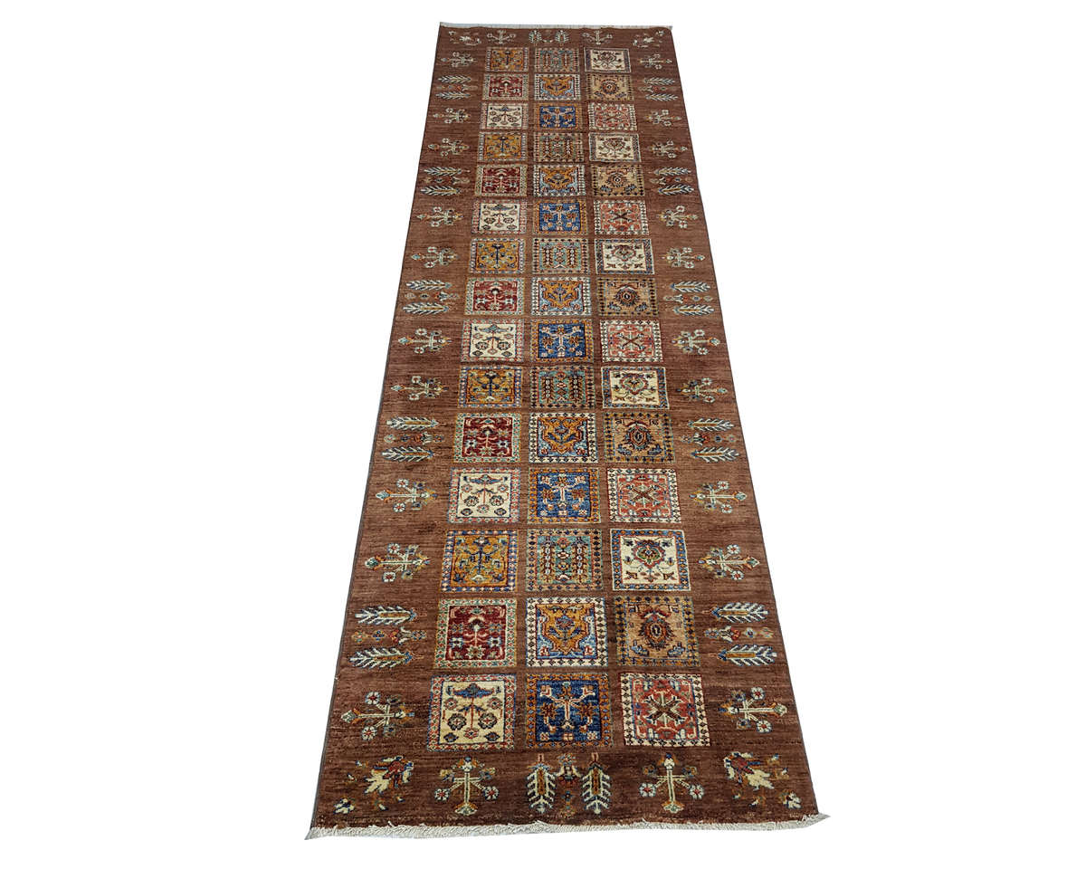 Stunning Afghan Ariana Carpet 315 X 84 cm