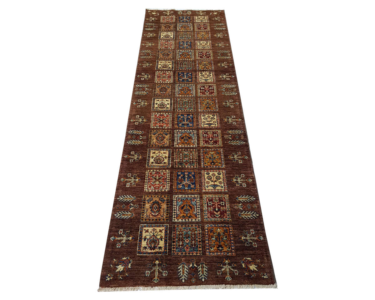 Stunning Afghan Ariana Carpet 315 X 84 cm