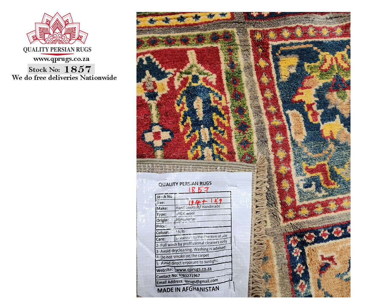 Fine Afghan Ariana Carpet 194x159 cm