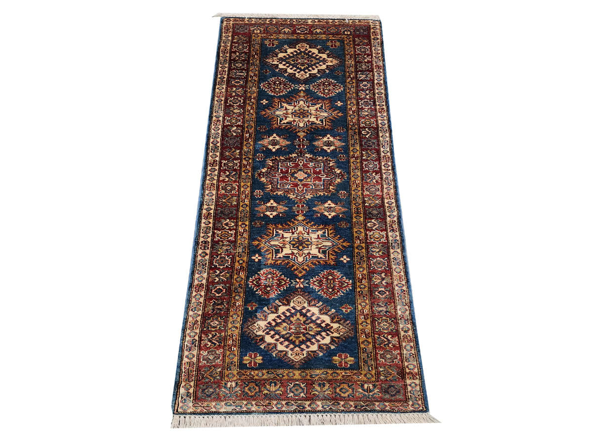 Fine Afghan Ariana Carpet 209 x 72 cm