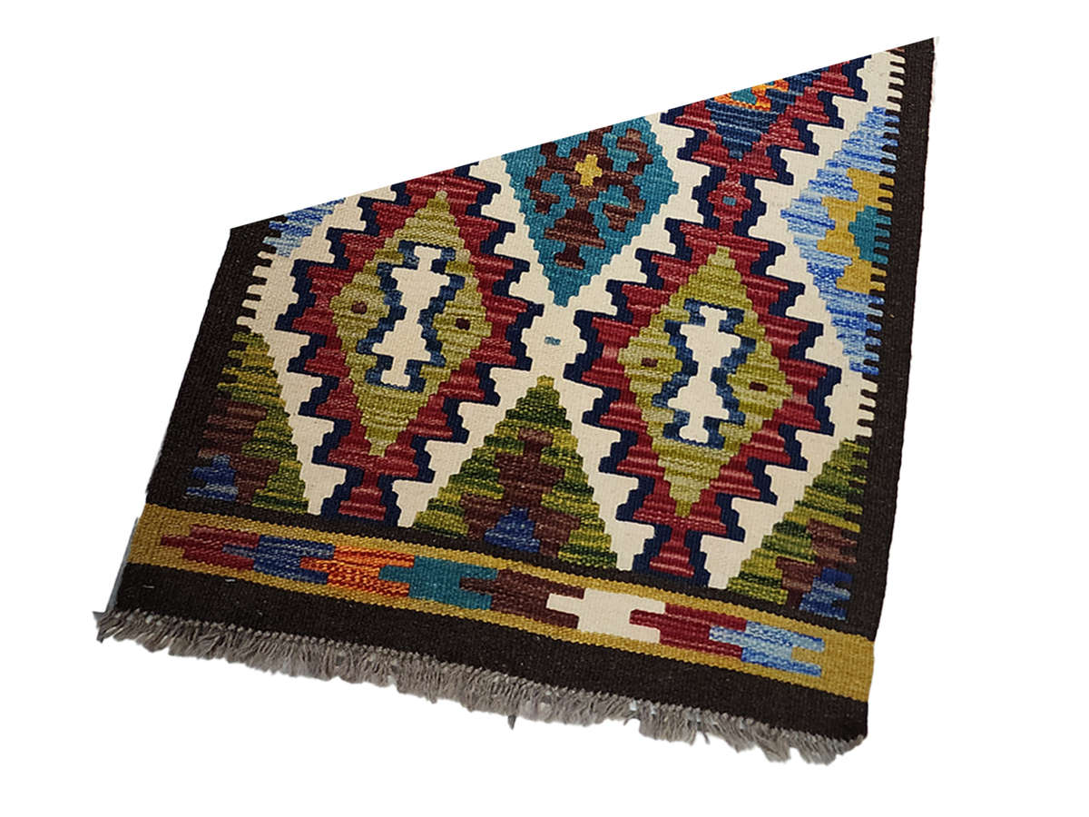 Stunning Afghan Maimana Kilim Runner 199 x 69 CM