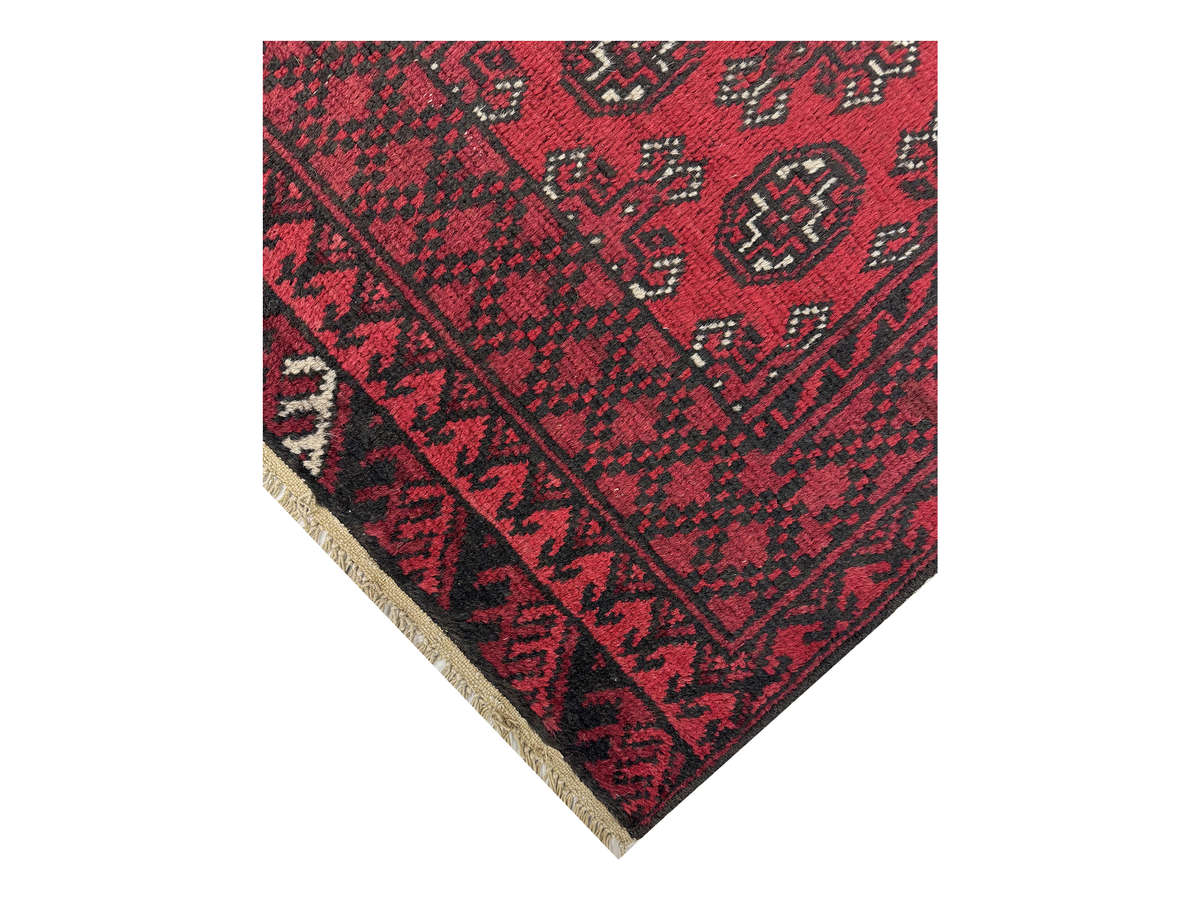 Beautiful Afghan Bukhara Design Carpet - 103 x 75 CM