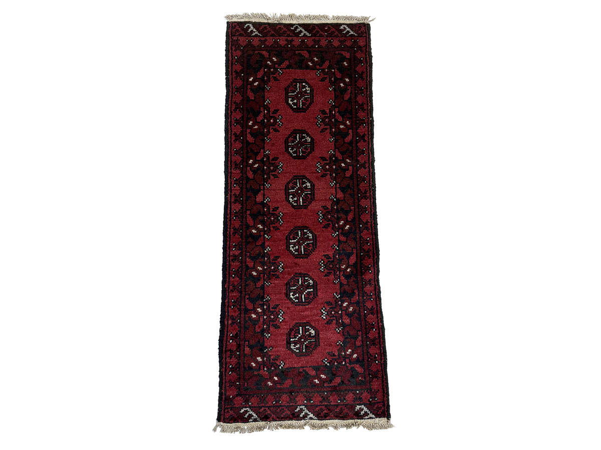 Beautiful Red Afghan Runner 152 x 48 CM