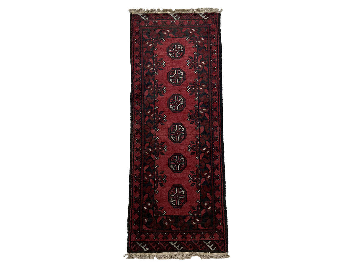 Beautiful Red Afghan Runner 152 x 48 CM