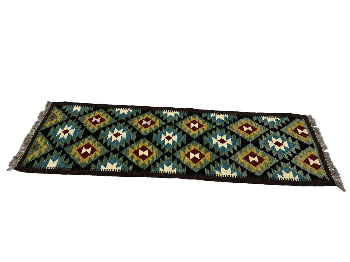 Gorgeous Afghan Maimana kilim Passage Runner 196 x 65 CM