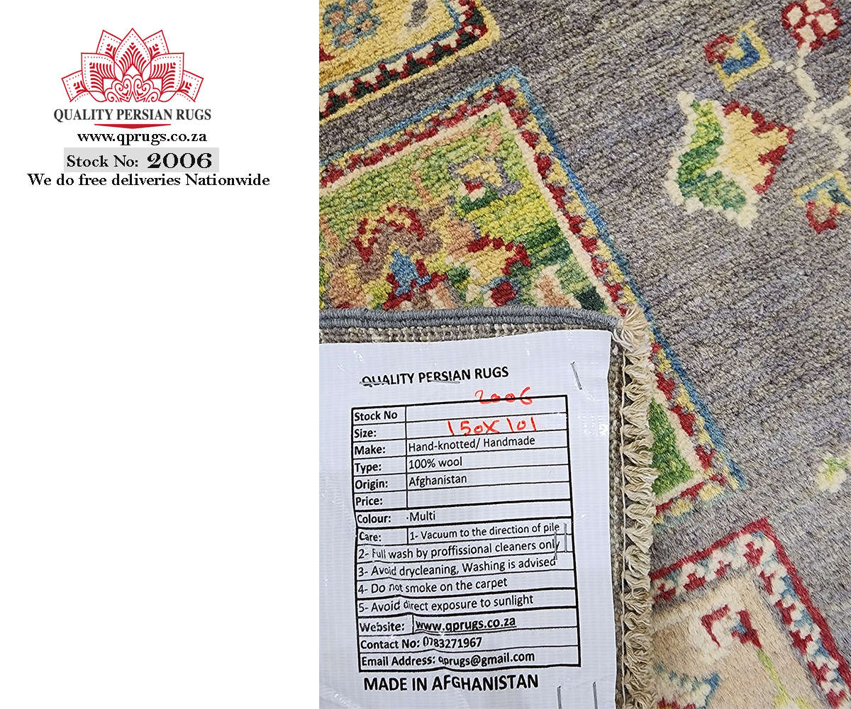 Beautiful Afghan Ariana Carpet 150 X 101 CM