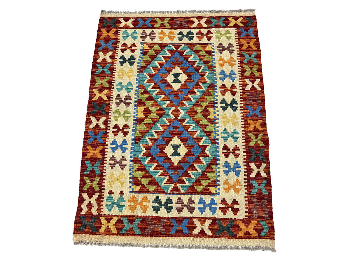 Beautiful Afghan Handmade Kilim 123 x 91 CM