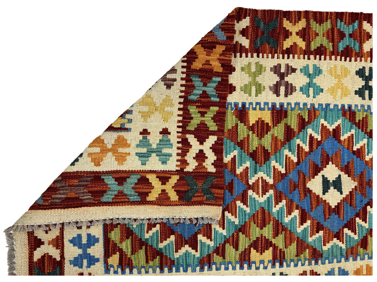 Beautiful Afghan Handmade Kilim 123 x 91 CM