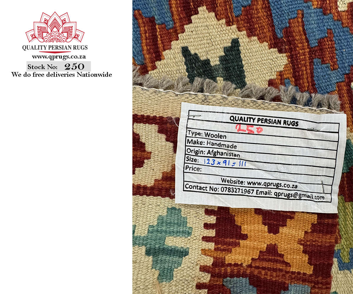 Beautiful Afghan Handmade Kilim 123 x 91 CM