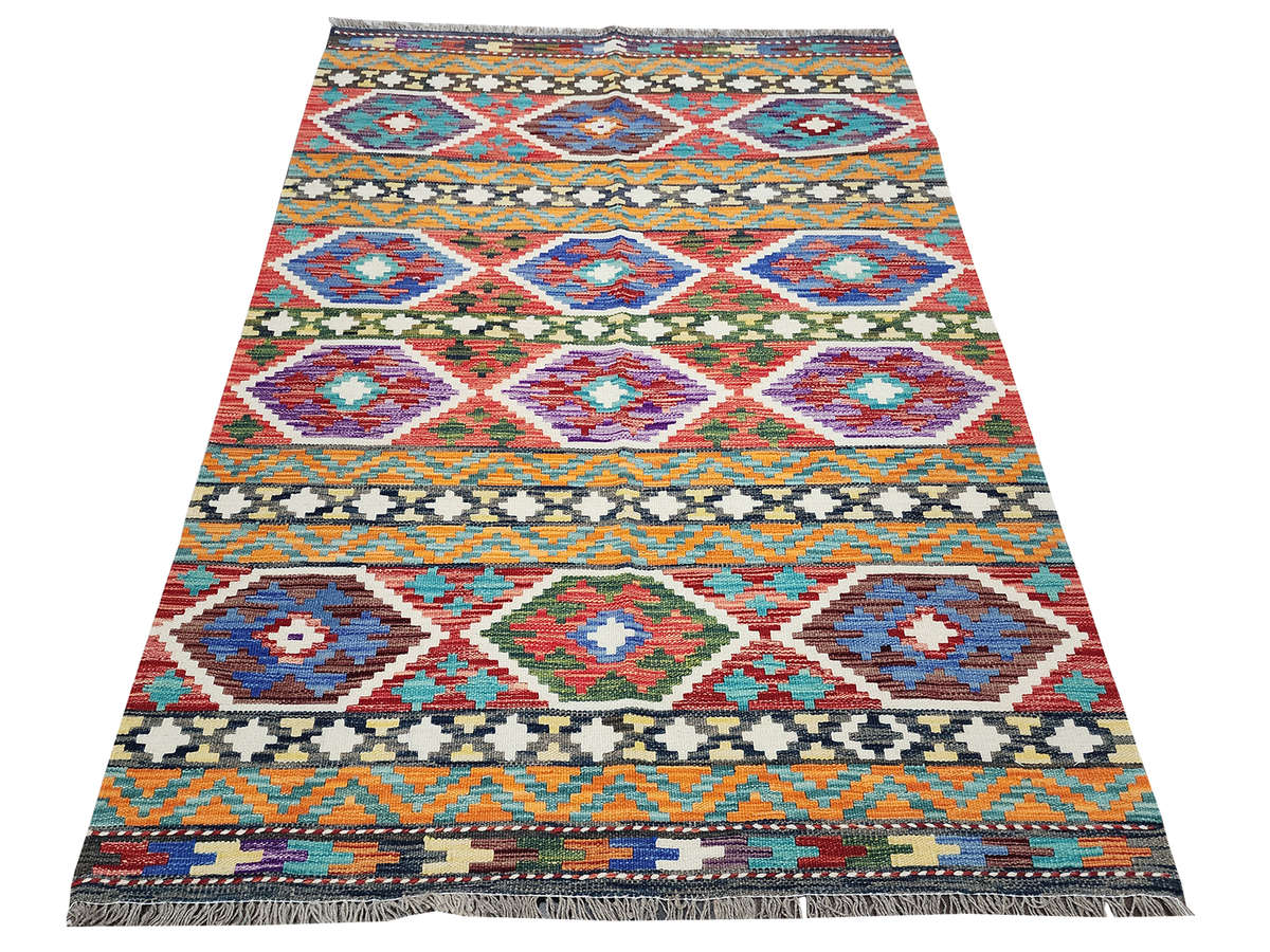 Beautiful Afghan Choubi kilim 177 x 126 CM