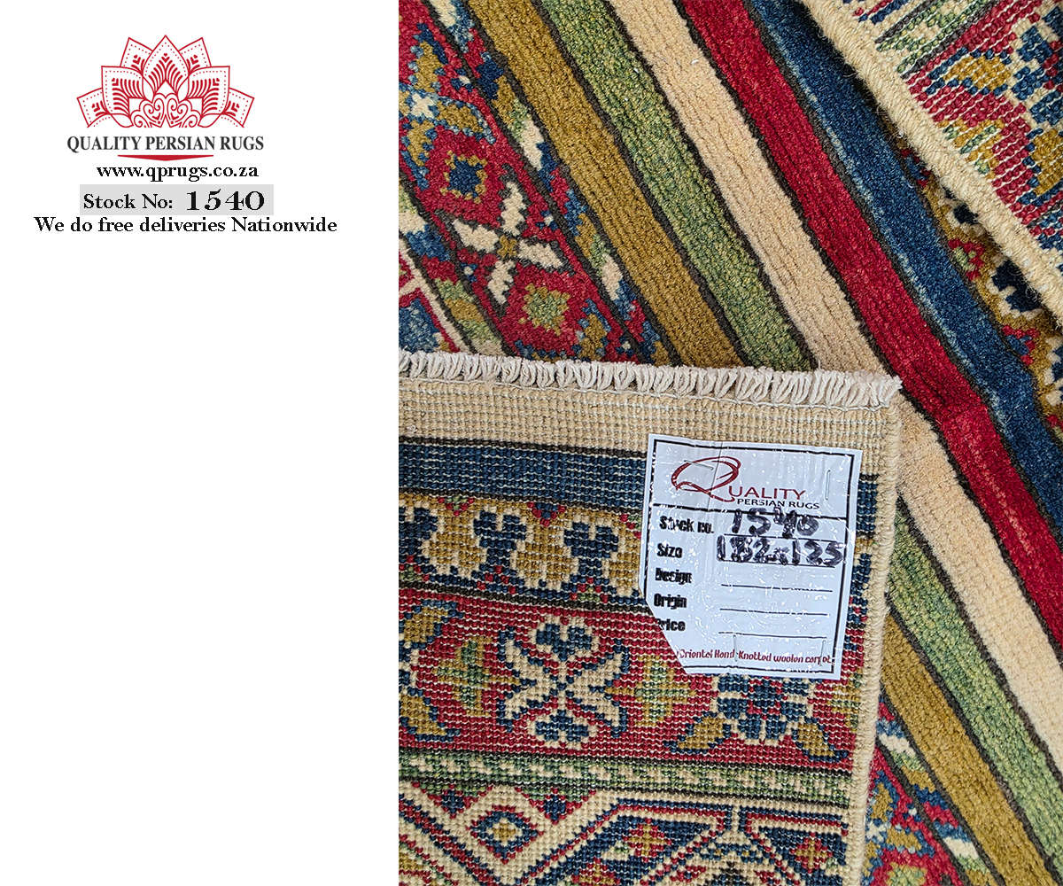 Stunning Afghan Handmade Ariana Carpet 182 x 125 CM