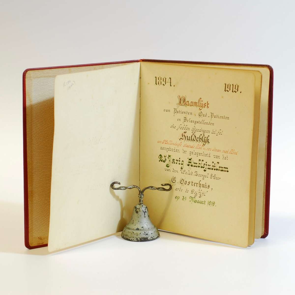 Naamlyst 1894 - 1919 - Unknown - 400g