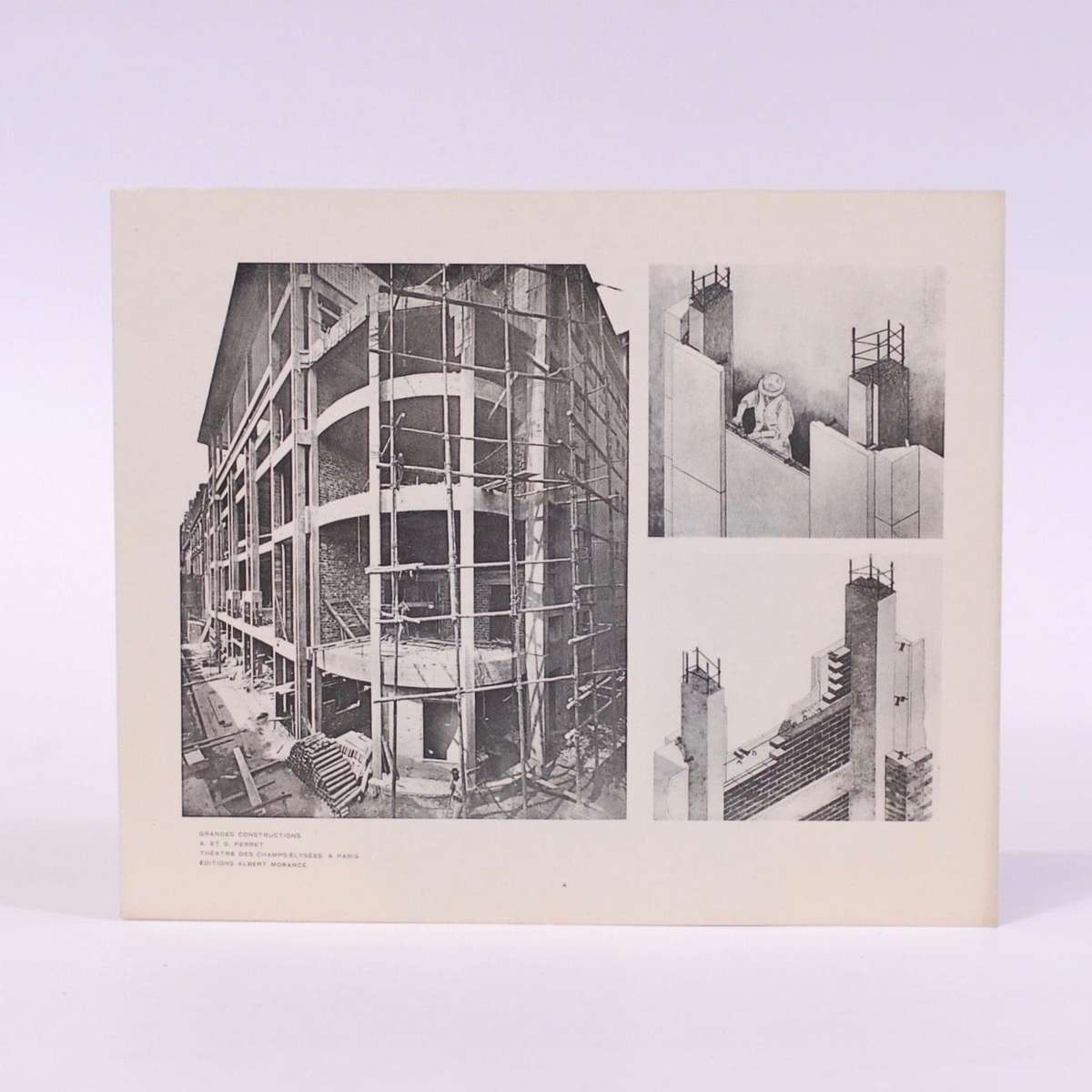 Constructions. Béton Armé - Acier - Verre - Basovici, Jean