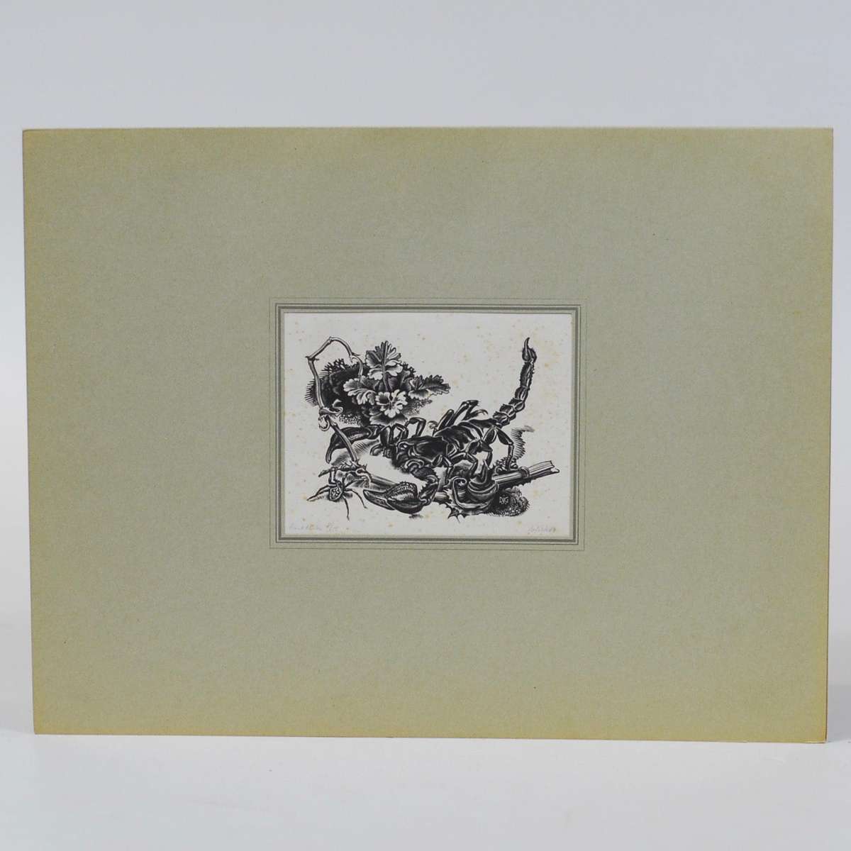 Vijf Houtgravures - Van Gelder, Dirk