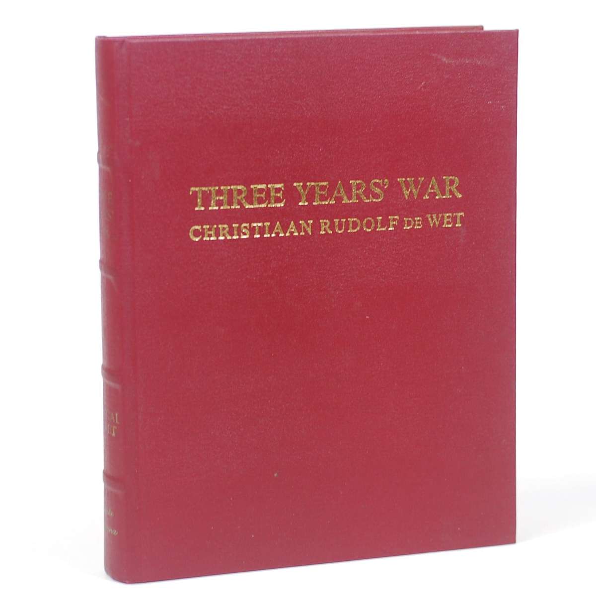 Three Year's War - De Wet, C R - 2300g