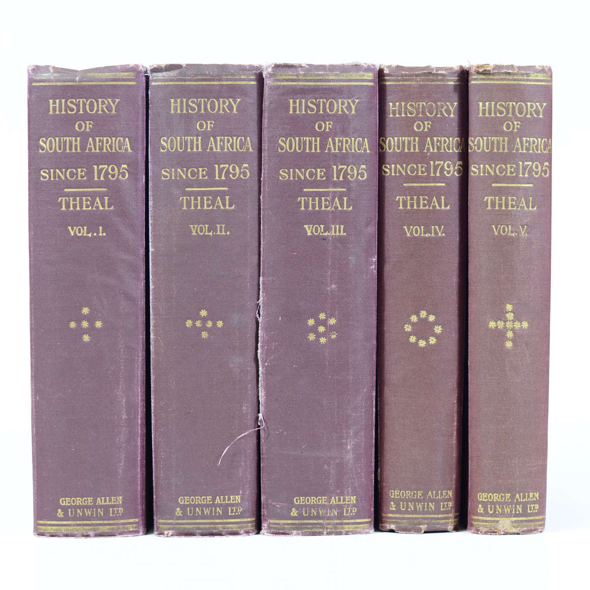 History of South Africa from 1795 to 1872. 5 Vols. - Theal, George McCall
